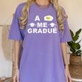 Hispanic Graduation Me Gradue Class Of 2021 T-Shirt Women's Comfort Colors T-Shirt Violet