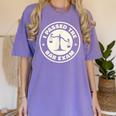 I Passed The Bar Exam For Law School Graduation Women's Comfort Colors T-Shirt Violet