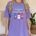 Pharmacist T-Shirt Gag Graduation PharmD Women's Comfort Colors T-Shirt Violet