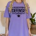 PhD Graduation Dissertation Defense Survivor PhD Women's Comfort Colors T-Shirt Violet