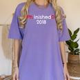 PhD Graduation PhinisheD Finished 2018 Tshirt Women's Comfort Colors T-Shirt Violet