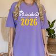 Phinally Done 2026 Doctorate PhD PhD Graduation 2026 Women's Comfort Colors T-Shirt Violet