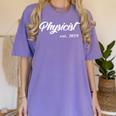 Physicist Graduation New Physicist Women's Comfort Colors T-Shirt Violet