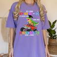 Pre k Graduation 2025 Pre-k Kindergarten Graduate Dinosaur Premium Tri-Blend Women's Comfort Colors T-Shirt Violet