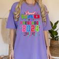 Pre School Graduation Idea For Dad & Preschool Graduation Women's Comfort Colors T-Shirt Violet