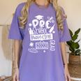 Preschool 2022 Graduate Pandemicstyle Prek3 Prek4 Graduation Women's Comfort Colors T-Shirt Violet