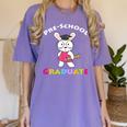 Preschool Graduate Kids T Shirt Pre-K Graduation Women's Comfort Colors T-Shirt Violet