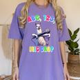 Preschool Graduate Shirt ABC 123 Mic Drop Llama Graduation Women's Comfort Colors T-Shirt Violet