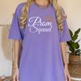 Prom Squad School Graduation Party 2025 Friends Matching Women's Comfort Colors T-Shirt Violet