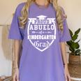 Proud Abuelo Of a Kindergarten Grad Grandpa Graduation Shirt Women's Comfort Colors T-Shirt Violet