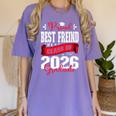 Proud Best Freind Of a Class Of 2026 Graduate For Graduation Premium Women's Comfort Colors T-Shirt Violet
