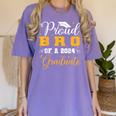 Proud Bro Of A Class Of 2024 Graduate Senior Graduation Women's Comfort Colors T-Shirt Violet
