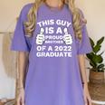 Proud Brother Of 2022 Graduate Class Of 2022 Graduation Women's Comfort Colors T-Shirt Violet