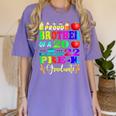 Proud Brother Of 2022 Pre K Graduate Graduation Women's Comfort Colors T-Shirt Violet