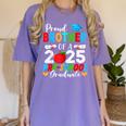Proud Brother Of a 2025 Preschool Graduate Graduation Women's Comfort Colors T-Shirt Violet