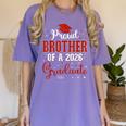 Proud Brother Of a Class Of 2026 Graduate For Graduation Women's Comfort Colors T-Shirt Violet