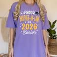 Proud Brother-In-Law Of A Class 2026 Senior Graduation 2026 Women's Comfort Colors T-Shirt Violet