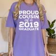 Proud Cousin Of A 2019 Graduate Class Graduation Women's Comfort Colors T-Shirt Violet