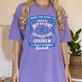 Proud Of Cousin Police Academy Graduation Shirt Women's Comfort Colors T-Shirt Violet