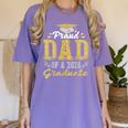 Proud DAD Of a 2026 Graduate Class Senior Graduation Women's Comfort Colors T-Shirt Violet