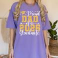 Proud Dad Of A 2026 Graduate Senior Graduation Class Of 2026 Women's Comfort Colors T-Shirt Violet