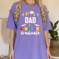 Proud DAD Of A 4th Grade Graduate Graduation 2024 Senior 24 Women's Comfort Colors T-Shirt Violet