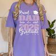 Proud Dad Of a Class Of 2026 Graduate For Graduation Women's Comfort Colors T-Shirt Violet