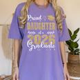 Proud Daughter Of a Class Of 2026 Graduate For Graduation Women's Comfort Colors T-Shirt Violet