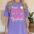 Proud Family Of a Class Of 2026 Graduate For Graduation Women's Comfort Colors T-Shirt Violet