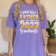 Proud Father Of a Class Of 2022 Graduate Graduation 2022 Women's Comfort Colors T-Shirt Violet