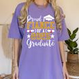 Proud Fiance Of A 2025 Graduate Fiance Graduation 2025 Senio Women's Comfort Colors T-Shirt Violet