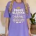 Proud Glamma Of A Class Of 2025 Graduate Senior Graduation Women's Comfort Colors T-Shirt Violet
