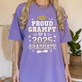 Proud Grampy Of A Class Of 2025 Graduate Senior Graduation Women's Comfort Colors T-Shirt Violet