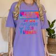 Proud Grandma Of A 2019 Graduate Senior Class Graduation Women's Comfort Colors T-Shirt Violet