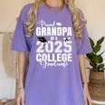 Proud Grandma Of A 2025 College Graduate Graduation Women's Comfort Colors T-Shirt Violet