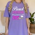 Proud GRANDMA Of A Class 2019 Senior Graduation Women's Comfort Colors T-Shirt Violet