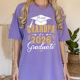 Proud Grandpa Of a Class Of 2026 Graduate For Graduation Women's Comfort Colors T-Shirt Violet
