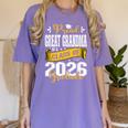 Proud Great Grandma Of a Class Of 2026 Graduate Graduation Women's Comfort Colors T-Shirt Violet