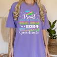 Proud Great Uncle Of Kindergarten Graduate 2024 Graduation Women's Comfort Colors T-Shirt Violet