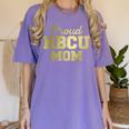Proud HBCU Mom Graduation College Women's Comfort Colors T-Shirt Violet