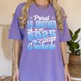 Proud Lil Brother Of 2025 Graduate College Shirt Graduation Women's Comfort Colors T-Shirt Violet