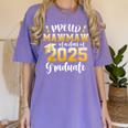Proud Mawmaw Of a Class Of 2025 Graduate Graduation 2025 Women's Comfort Colors T-Shirt Violet
