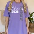Proud Memaw Of A Class Of 2026 Graduate Senior 26 Graduation Women's Comfort Colors T-Shirt Violet