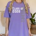 Proud Mimi Of A 2026 Graduate Grad Senior Graduation Women's Comfort Colors T-Shirt Violet