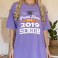 Proud Mom Of A 2019 Senior Graduation Class Outfit T-Shirt Women's Comfort Colors T-Shirt Violet