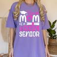 Proud Mom Of A 2024 Senior Graduation Women's Comfort Colors T-Shirt Violet