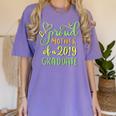 Proud Mother Of a 2019 Graduate Graduation T-Shirt Women's Comfort Colors T-Shirt Violet
