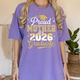 Proud Mother Of a Class Of 2026 Graduate Senior Graduation Women's Comfort Colors T-Shirt Violet