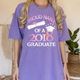 Proud Nana Of a 2018 Graduate Grandmother Graduation Women's Comfort Colors T-Shirt Violet