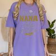 Proud Nana Of a 2025 Graduate Senior Graduation Women Premium Tri-Blend Women's Comfort Colors T-Shirt Violet